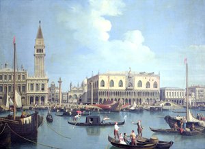 大運河の眺め 作： Giovanni Antonio Canal